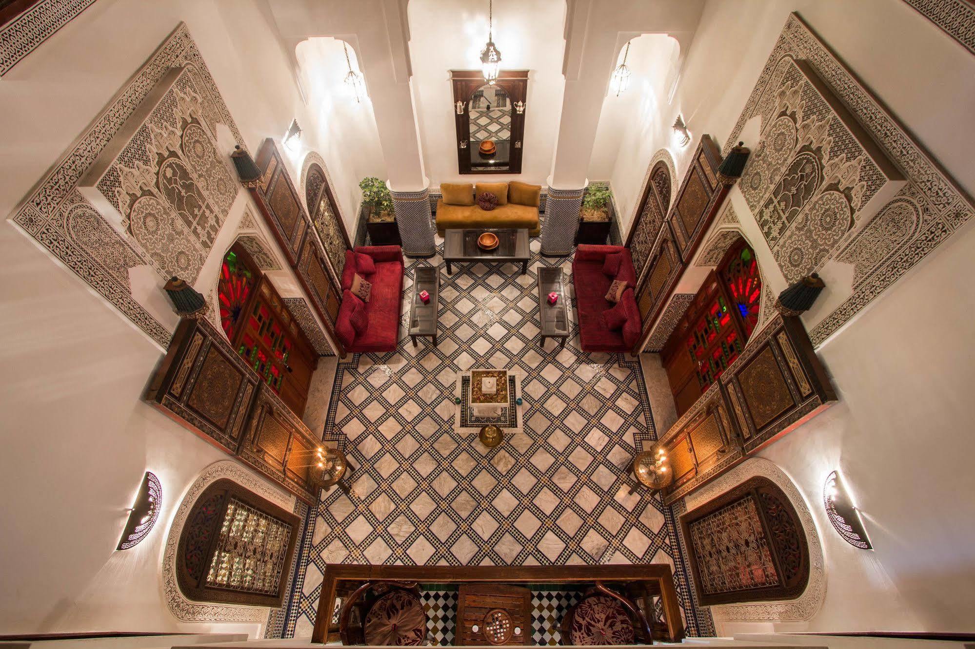 Riad Noujoum Medina Fez Esterno foto